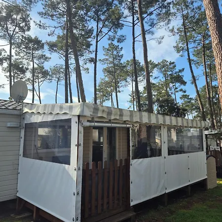 Campingplads Mh 467 Isalisa 3chambres Et 1 Salle De Bain Dans 4 Etoiles Avec Parc Aquatique Saint-Julien-en-Born